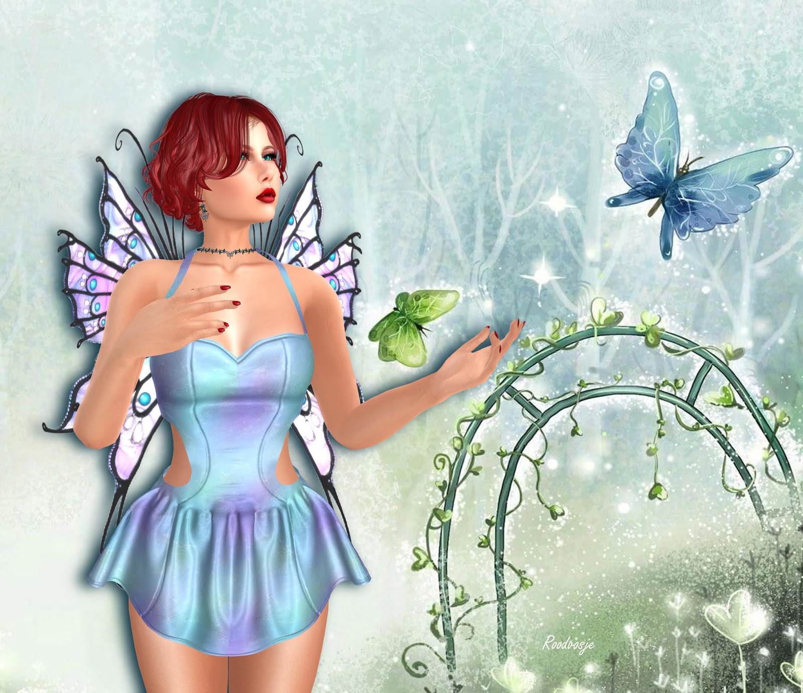 Luminesse sales butterfly necklace